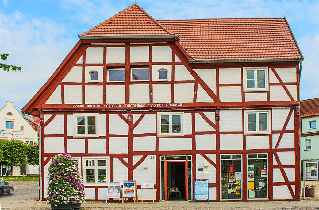 Das Benedikthaus in Bergen auf Rügen