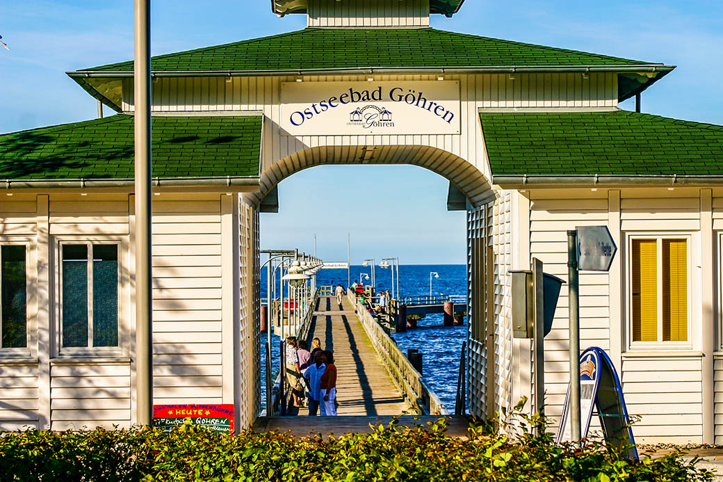 Die Seebrücke im Ostseebad Göhren